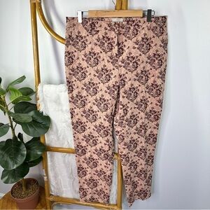 NWT Ottod’Ame Pink Floral Pants sz 48